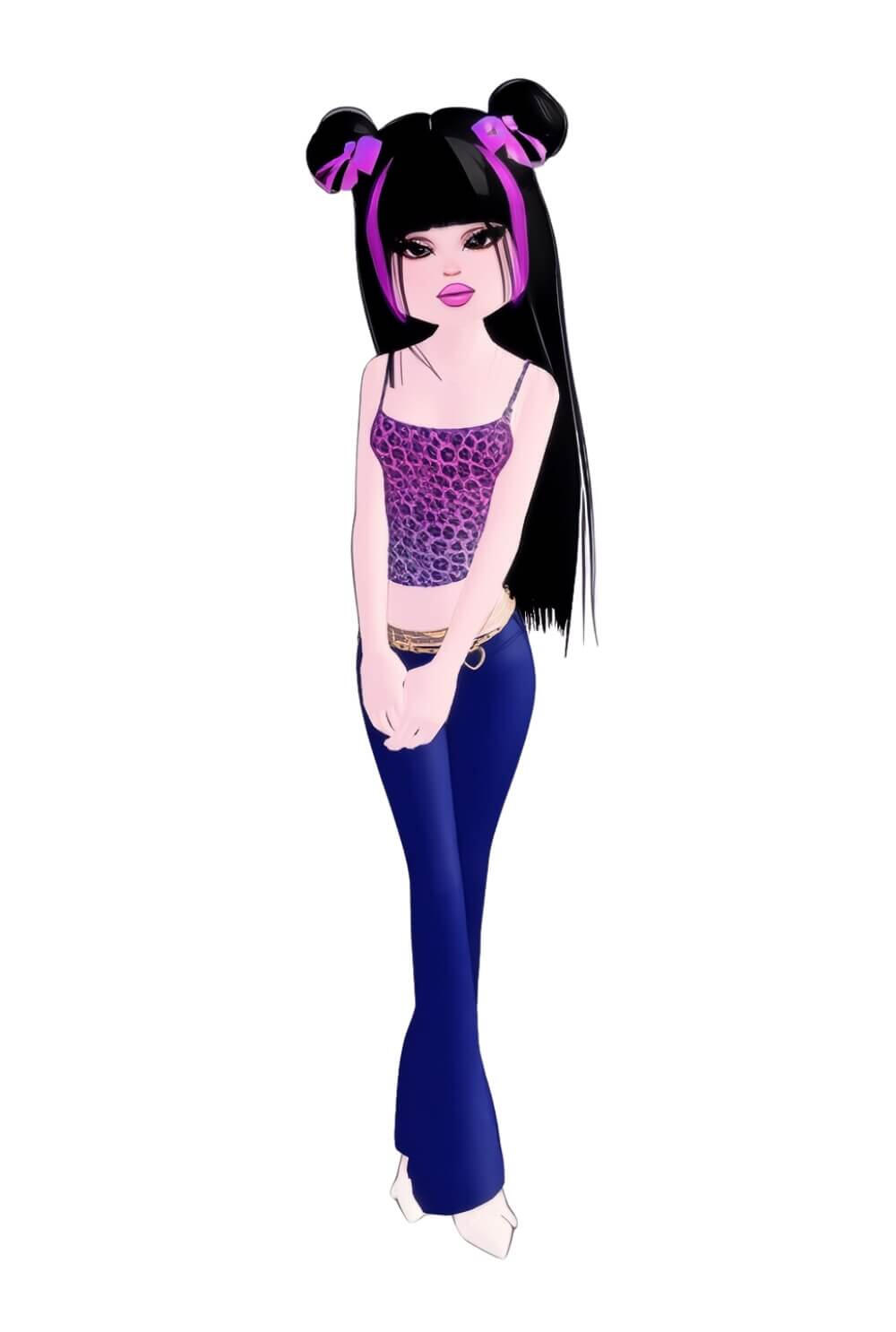 Image of Poppy Park a book character in the Dress to Impress Diaries book series